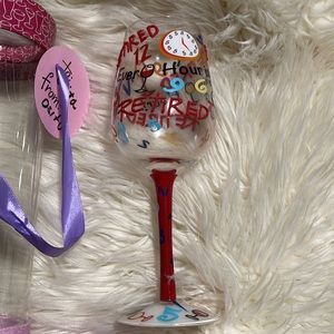 Top Shelf Wine Glass Beautiful. Retire